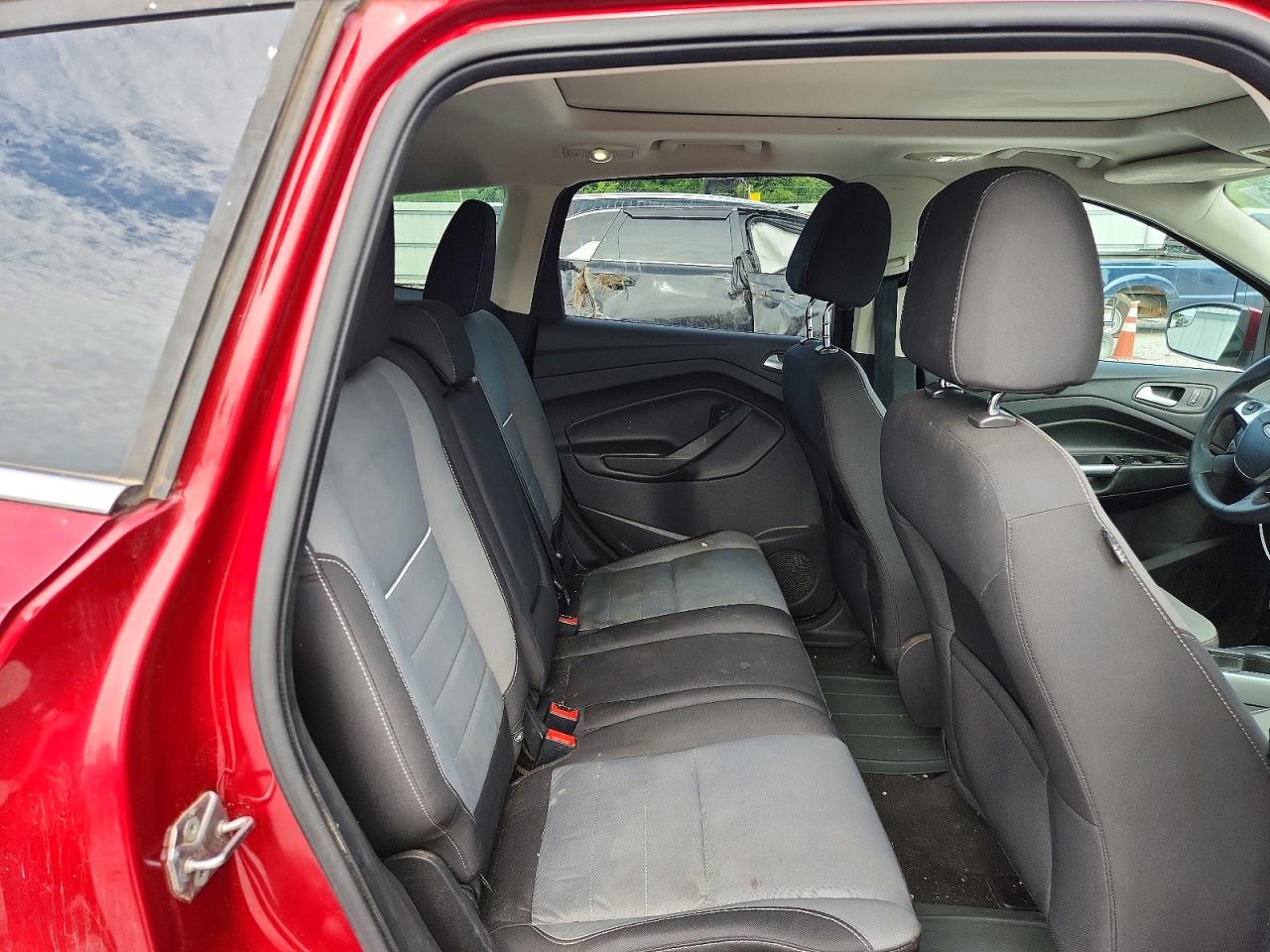 2013 Ford Escape Se Red vin: 1FMCU0G95DUC70227