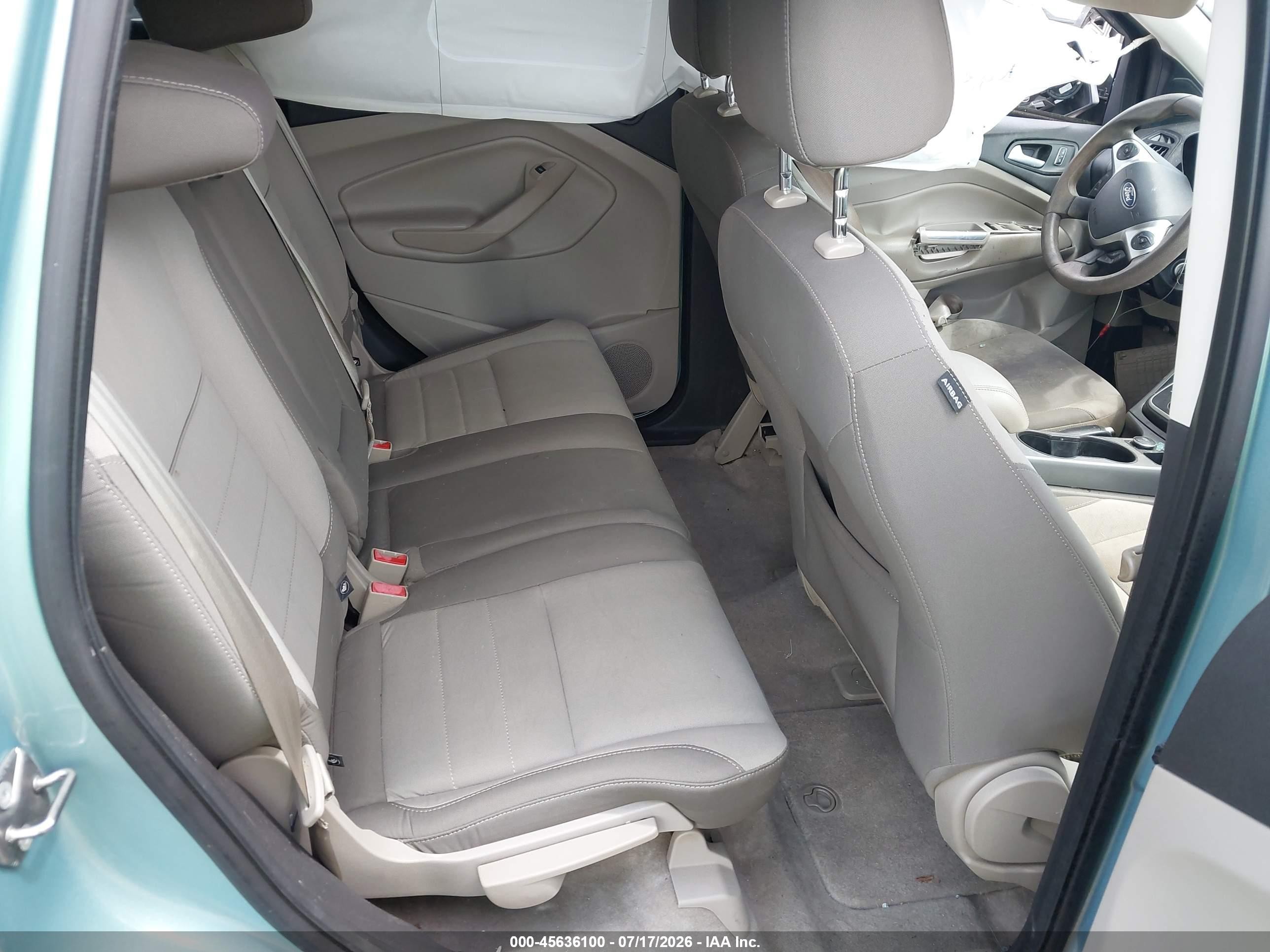 2013 Ford Escape Se Blue vin: 1FMCU0G95DUD32600