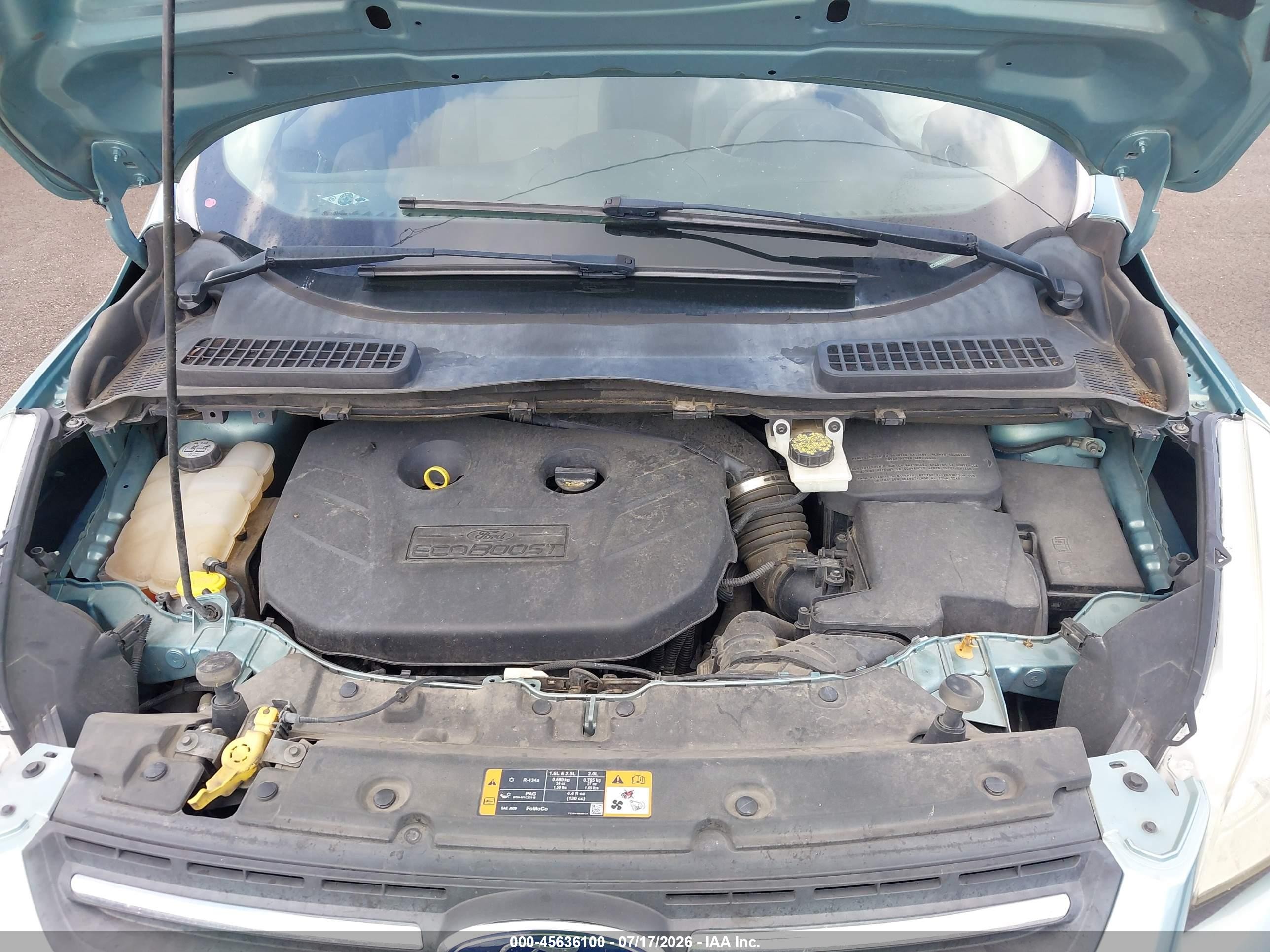 2013 Ford Escape Se Blue vin: 1FMCU0G95DUD32600