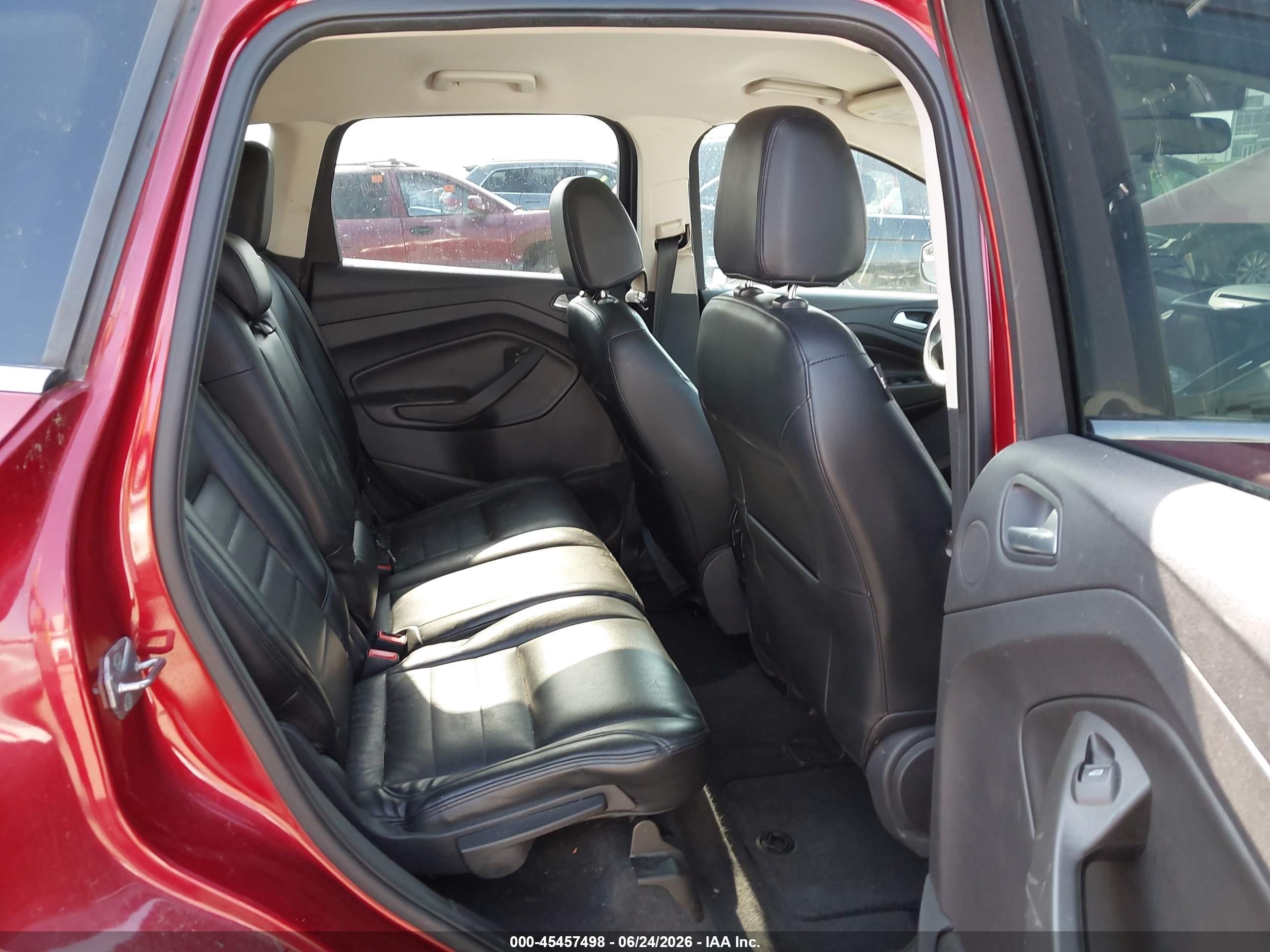 2013 Ford Escape Se Red vin: 1FMCU0G95DUD77519
