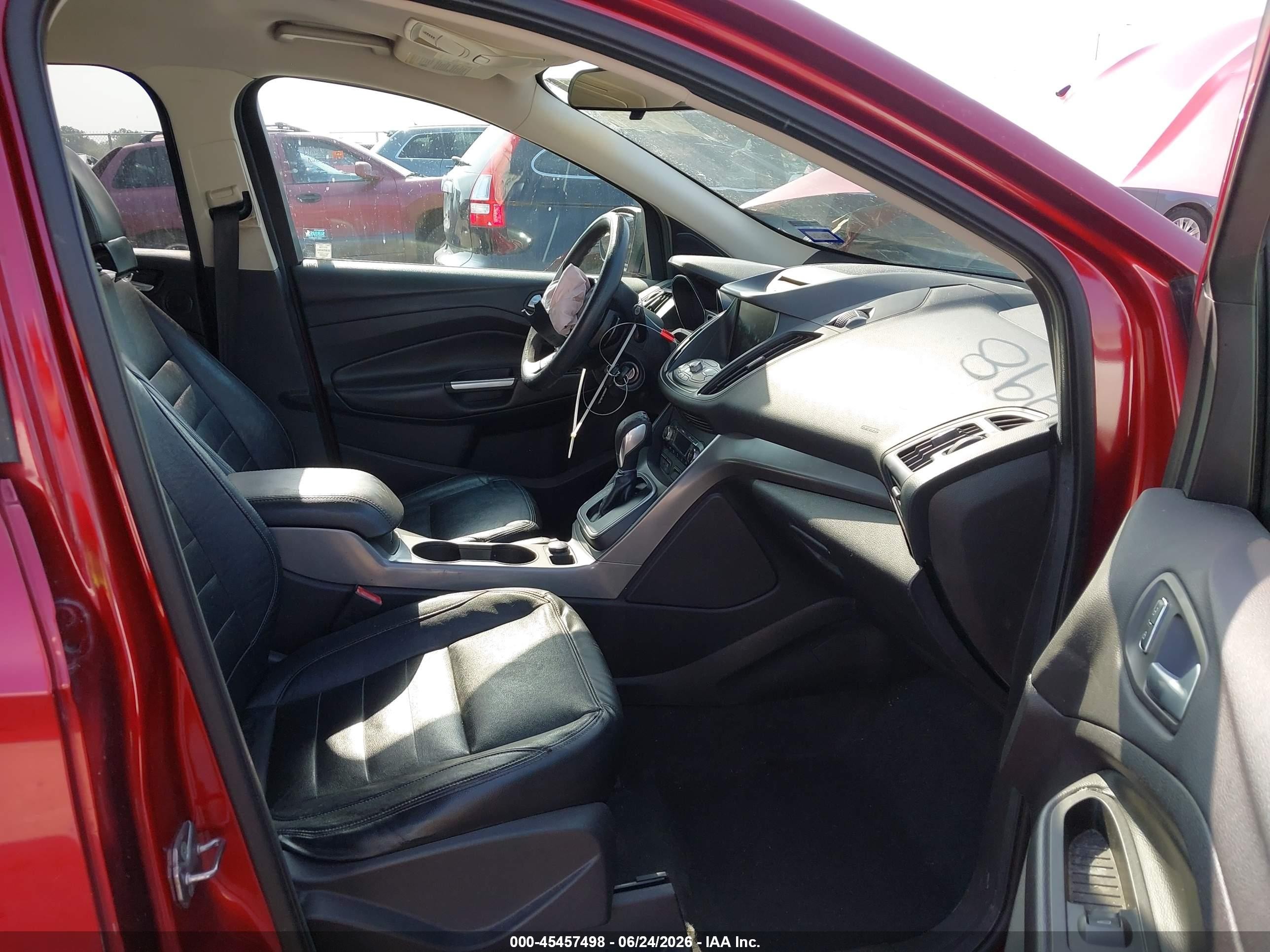 2013 Ford Escape Se Red vin: 1FMCU0G95DUD77519