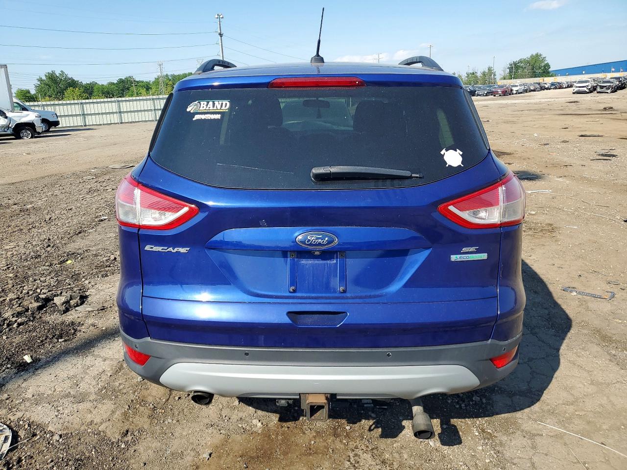 2014 Ford Escape Se Blue vin: 1FMCU0G95EUA44643