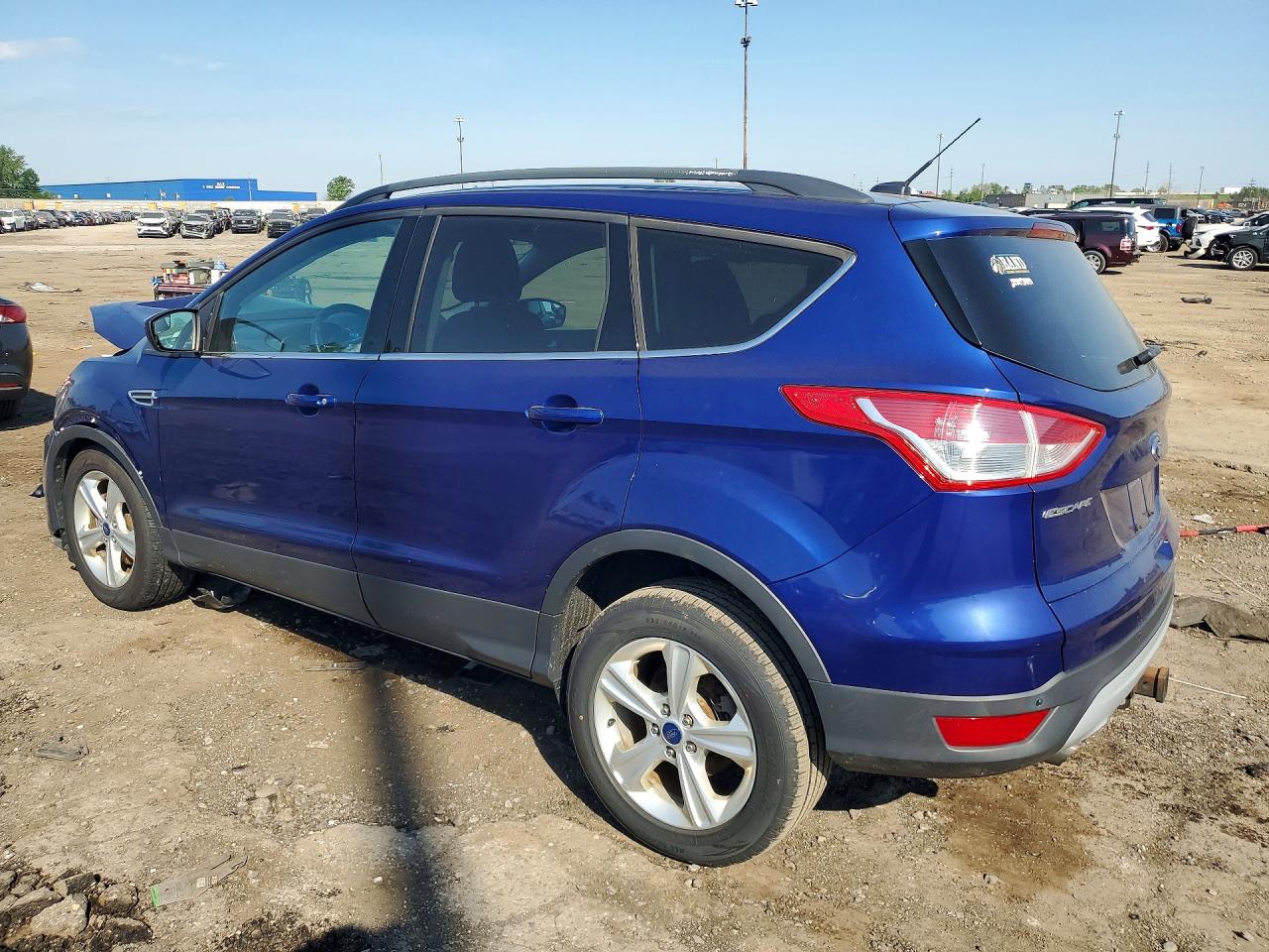 2014 Ford Escape Se Blue vin: 1FMCU0G95EUA44643