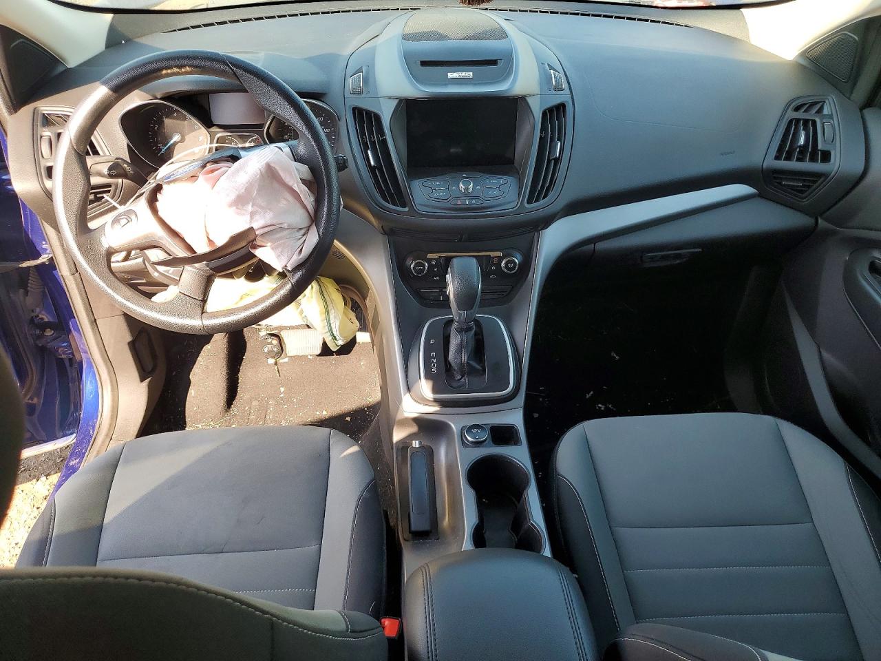 2014 Ford Escape Se Blue vin: 1FMCU0G95EUA44643