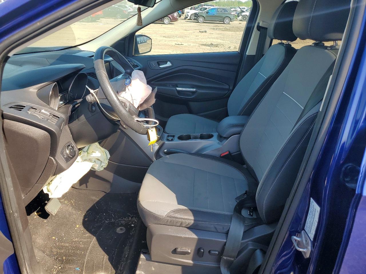 2014 Ford Escape Se Blue vin: 1FMCU0G95EUA44643