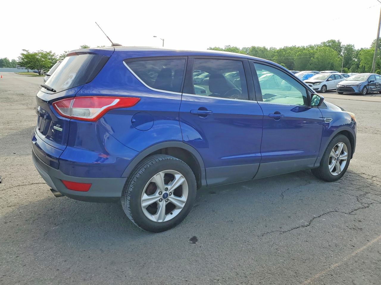 2014 Ford Escape Se Blue vin: 1FMCU0G95EUA54864