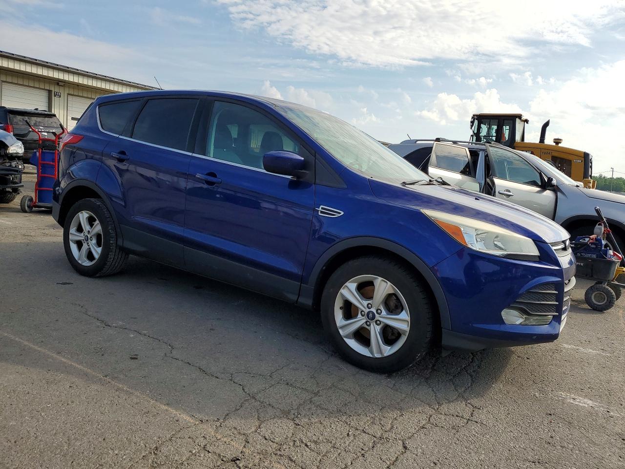2014 Ford Escape Se Blue vin: 1FMCU0G95EUA54864