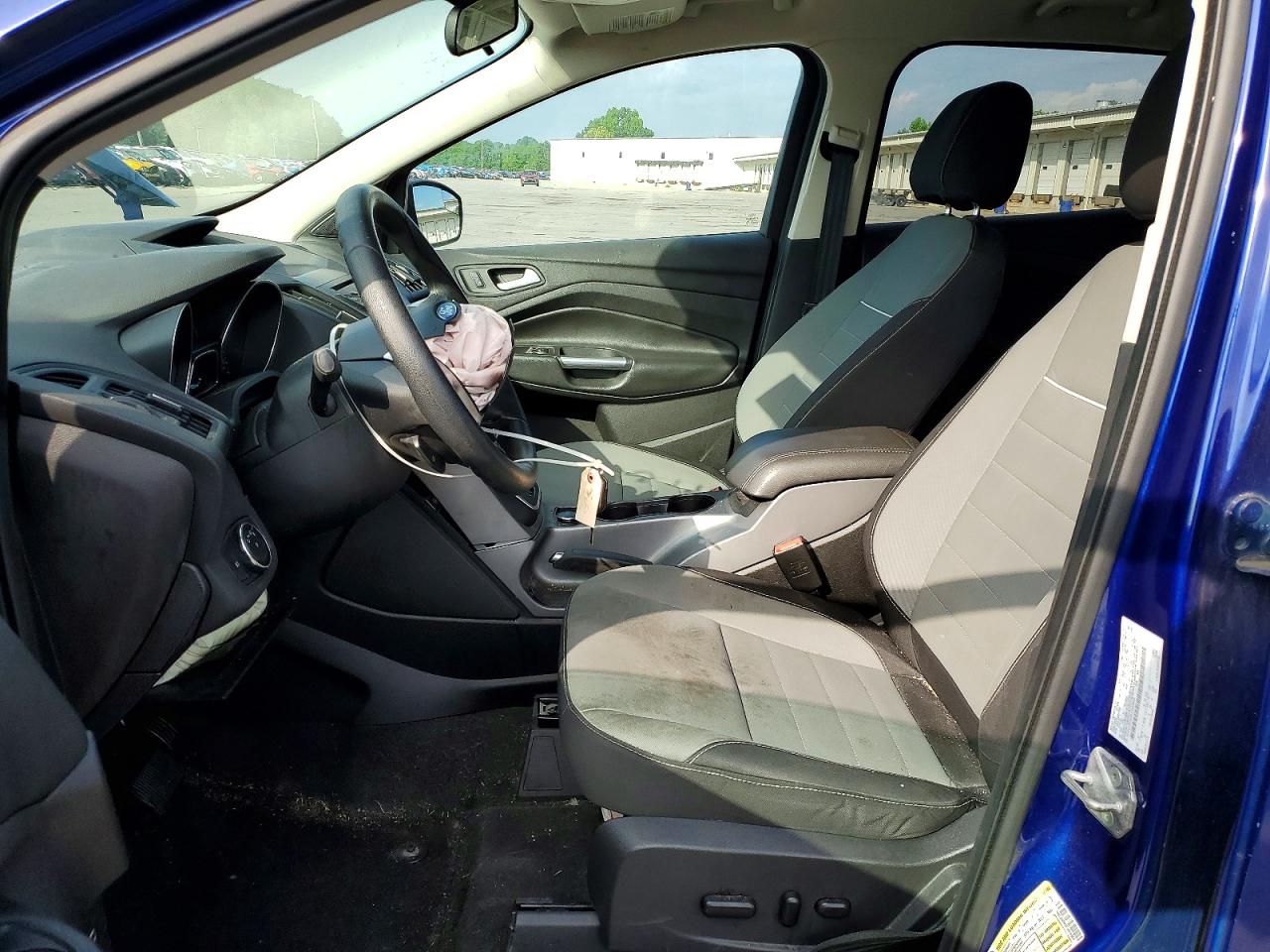 2014 Ford Escape Se Blue vin: 1FMCU0G95EUA54864