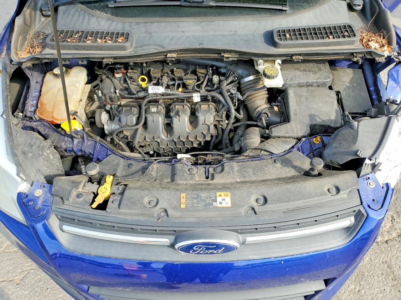 2014 Ford Escape Se Blue vin: 1FMCU0G95EUA54864