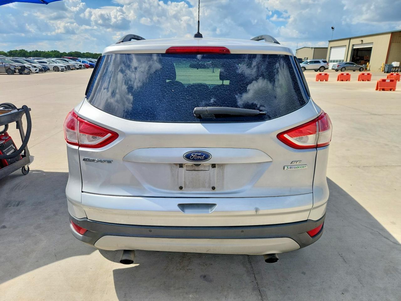 2014 Ford Escape Se Silver vin: 1FMCU0G95EUB71473