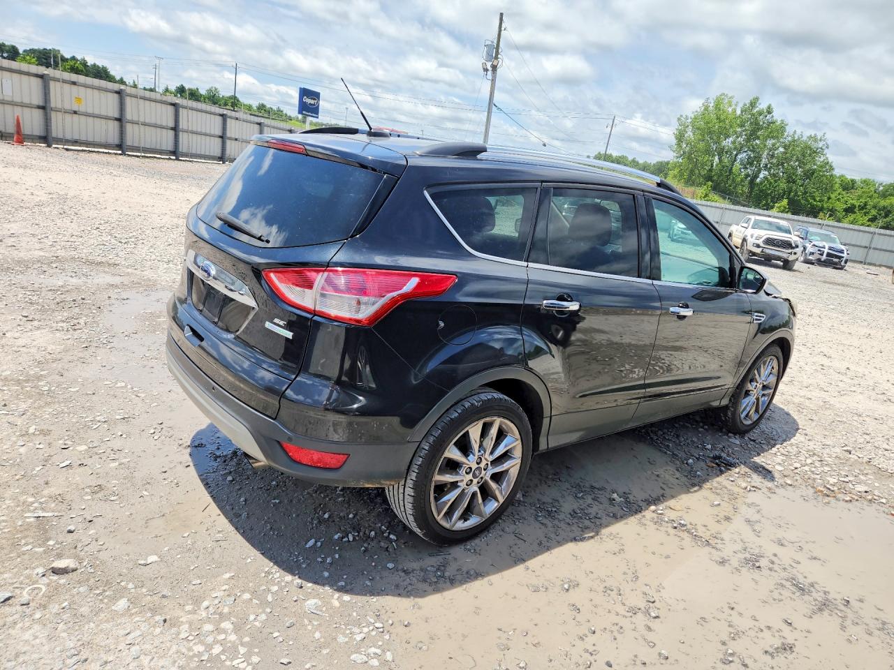 2014 Ford Escape Se Black vin: 1FMCU0G95EUD06001