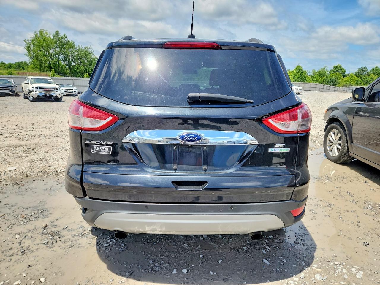 2014 Ford Escape Se Black vin: 1FMCU0G95EUD06001