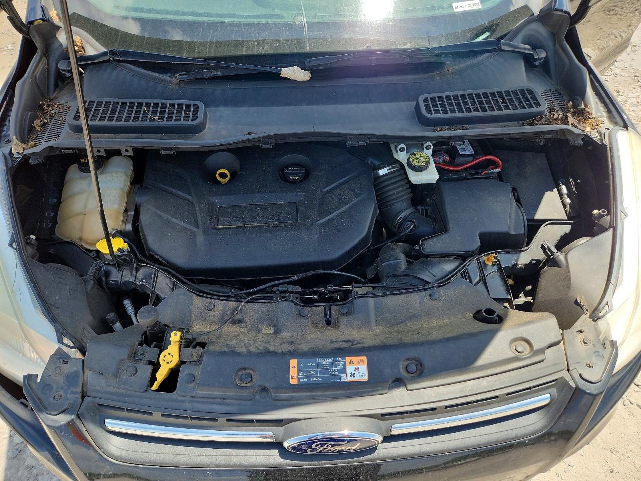 2014 Ford Escape Se Black vin: 1FMCU0G95EUD06001