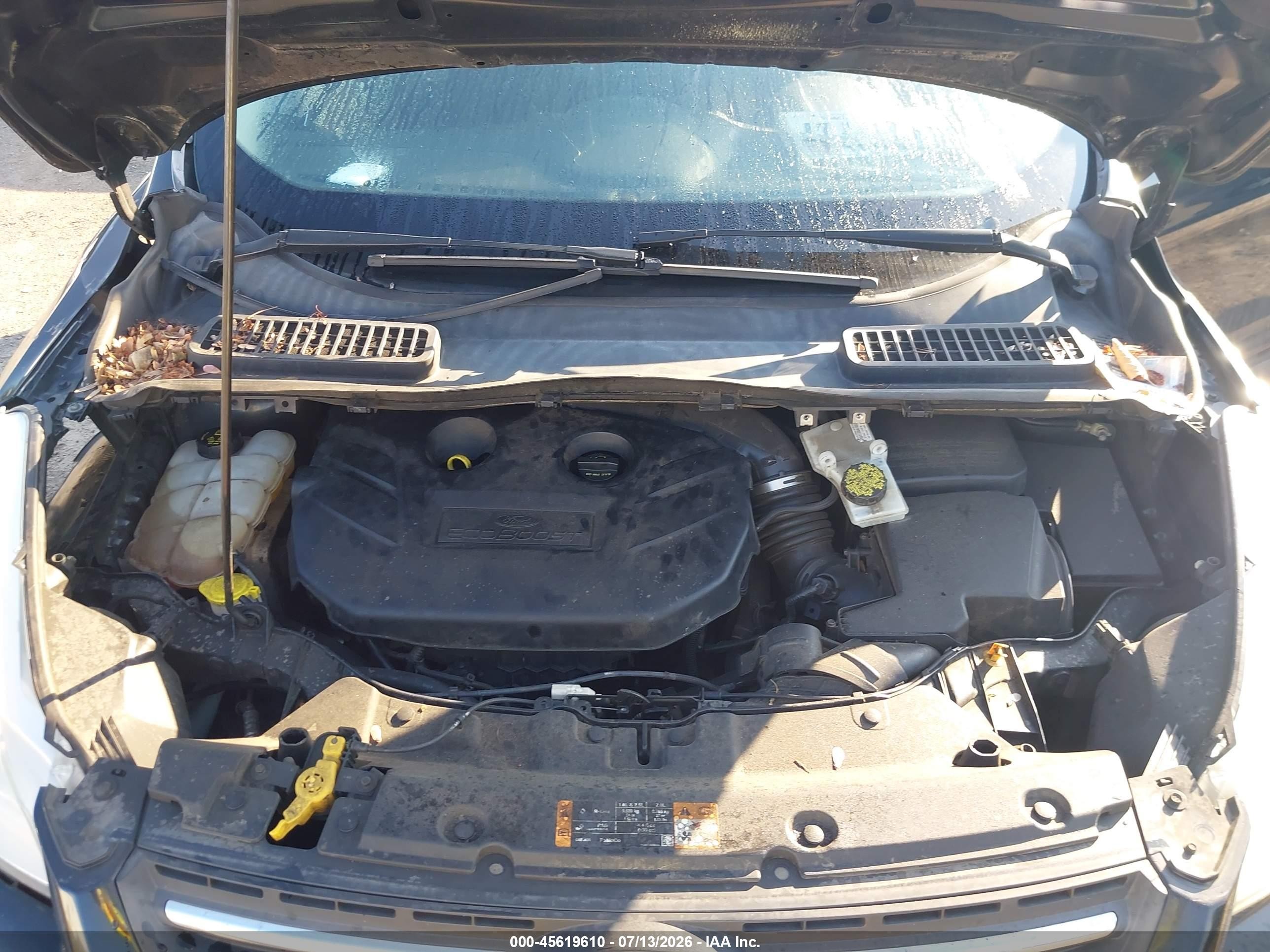 2014 Ford Escape Se Black vin: 1FMCU0G95EUD21999