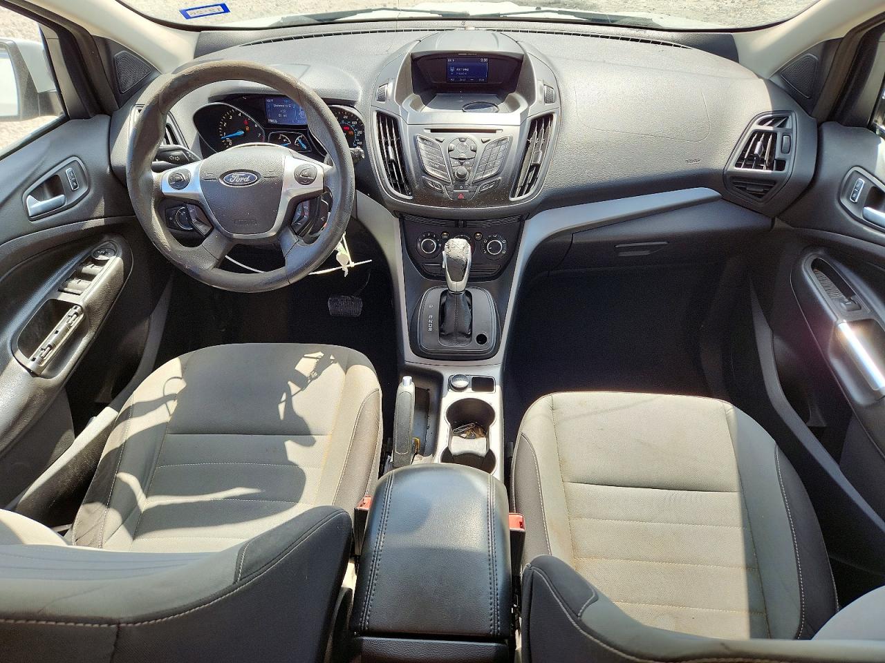 2014 Ford Escape Se White vin: 1FMCU0G95EUD32940