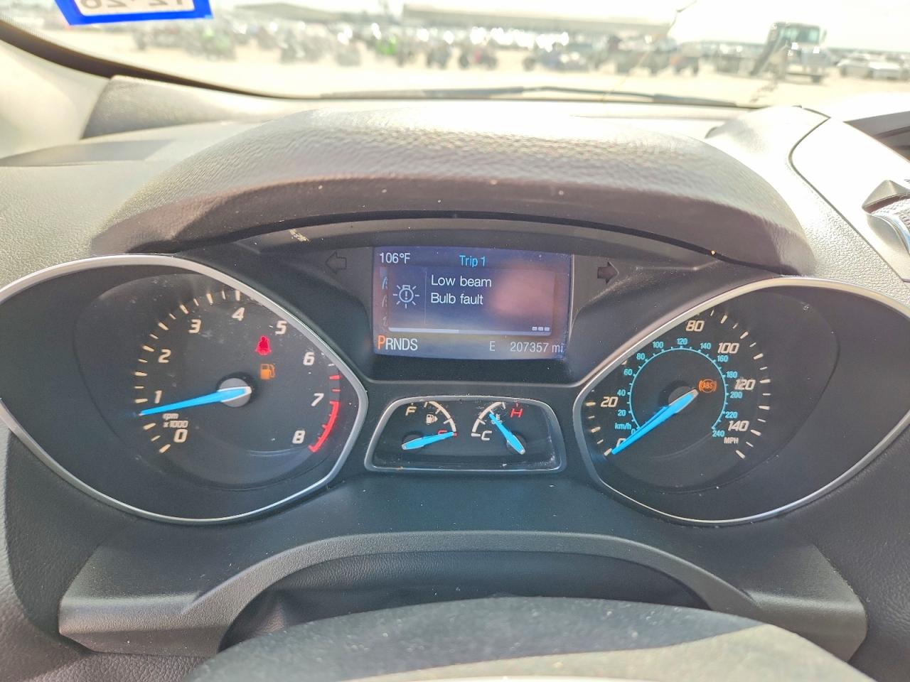 2014 Ford Escape Se White vin: 1FMCU0G95EUD32940