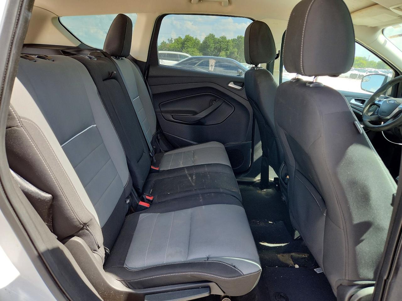 2014 Ford Escape Se White vin: 1FMCU0G95EUD32940