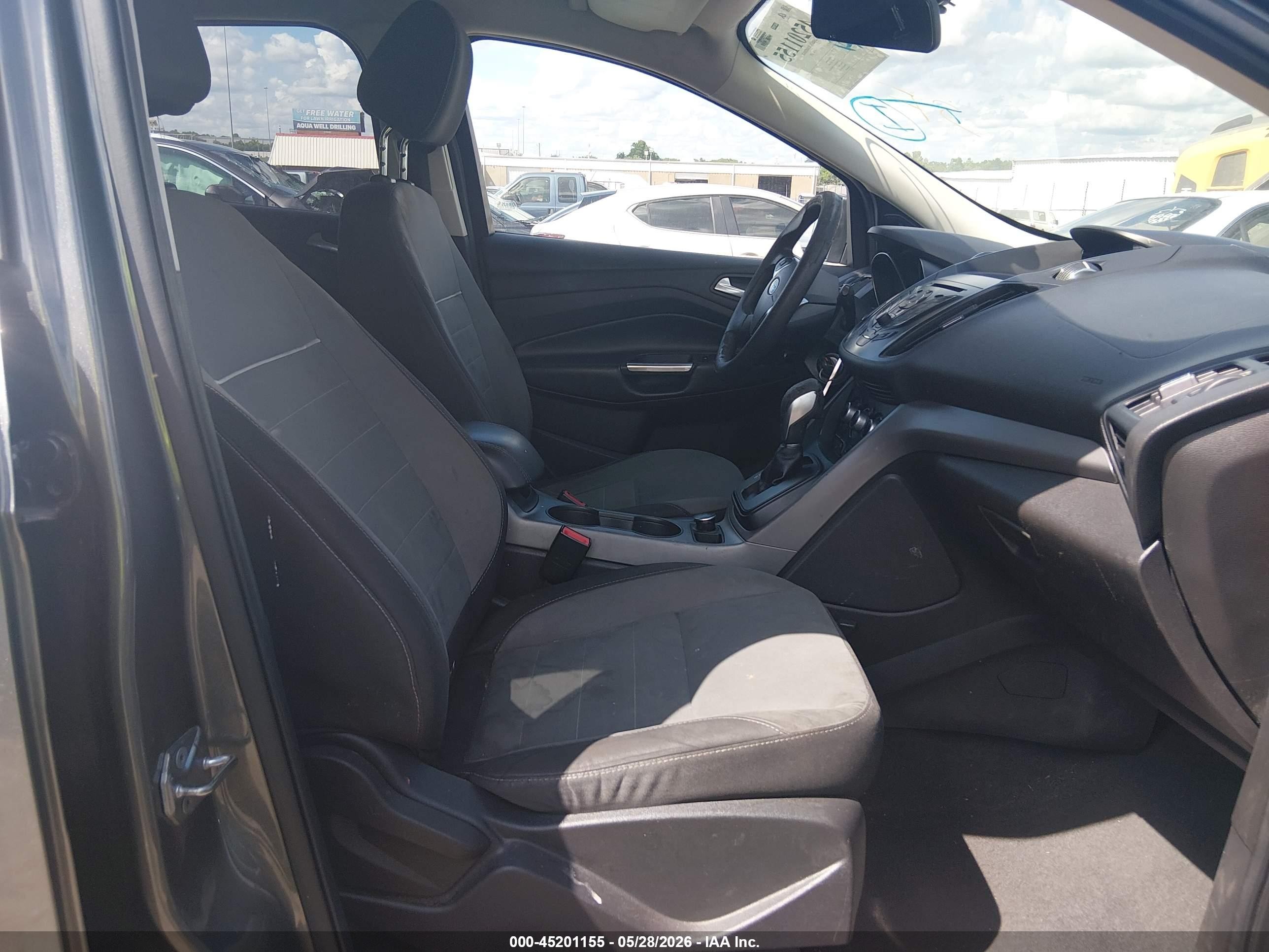 2014 Ford Escape Se Gray vin: 1FMCU0G95EUD73276
