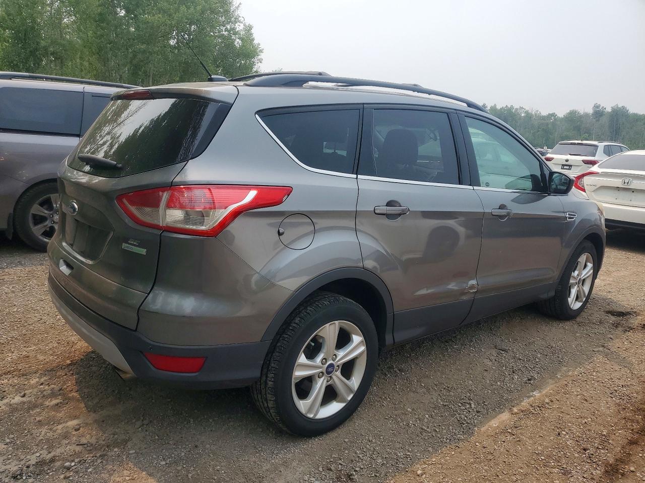 2014 Ford Escape Se Gray vin: 1FMCU0G95EUE42662