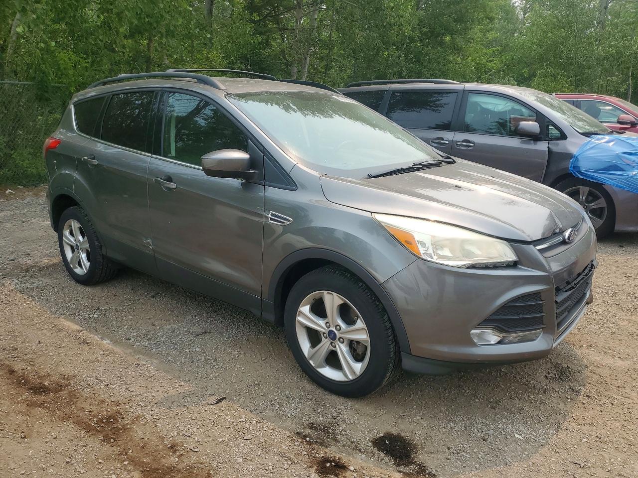 2014 Ford Escape Se Gray vin: 1FMCU0G95EUE42662