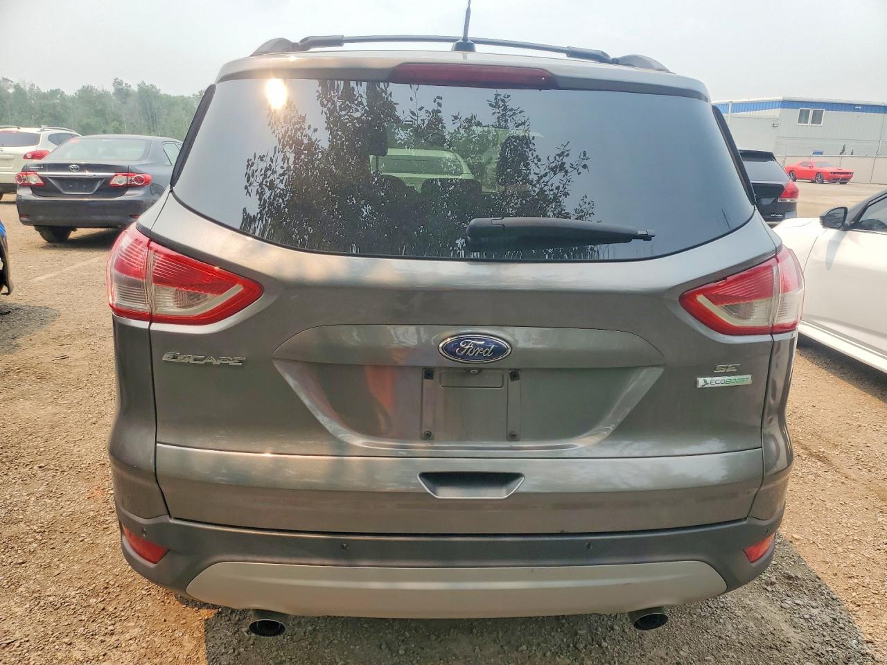 2014 Ford Escape Se Gray vin: 1FMCU0G95EUE42662