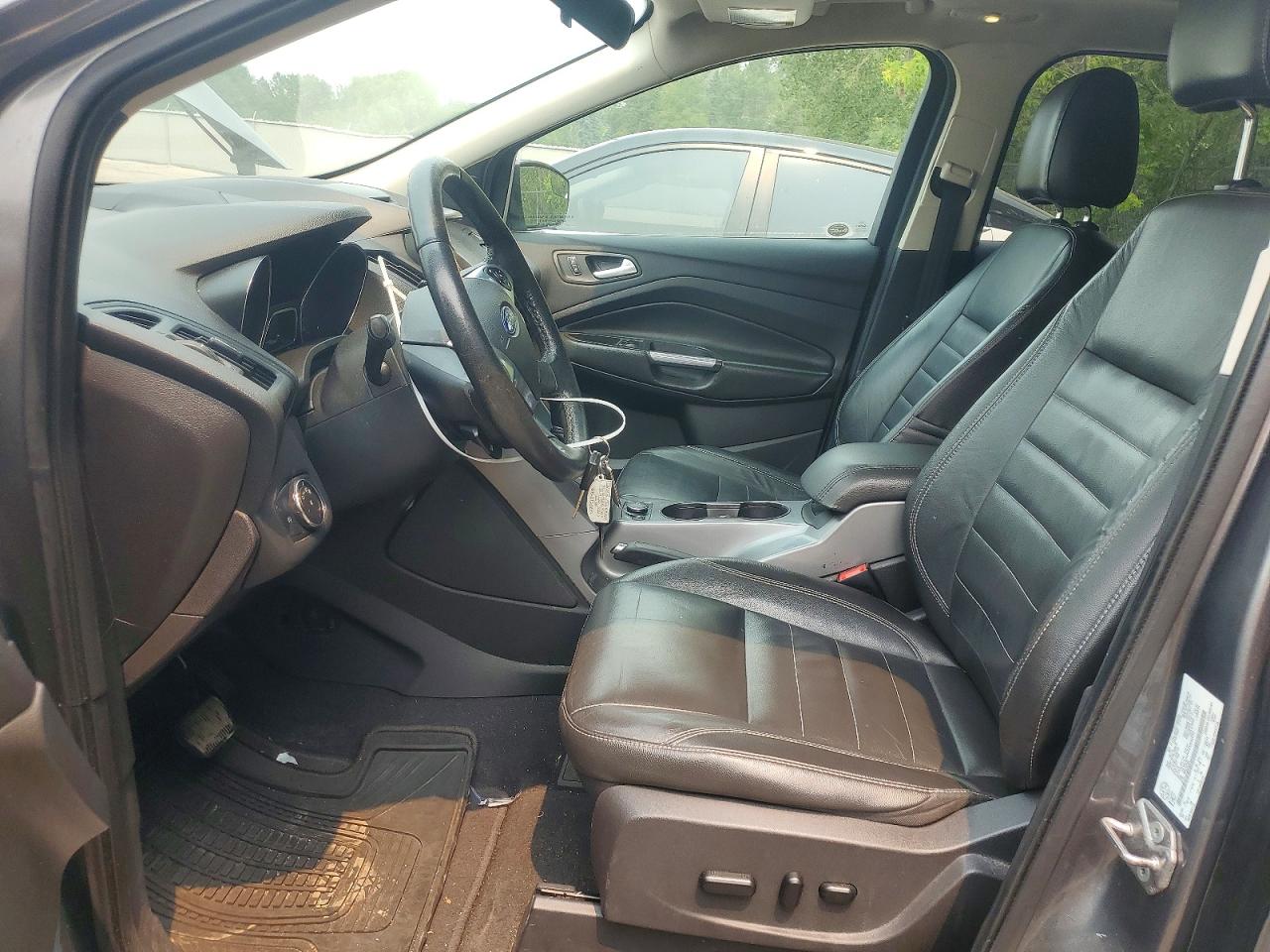 2014 Ford Escape Se Gray vin: 1FMCU0G95EUE42662