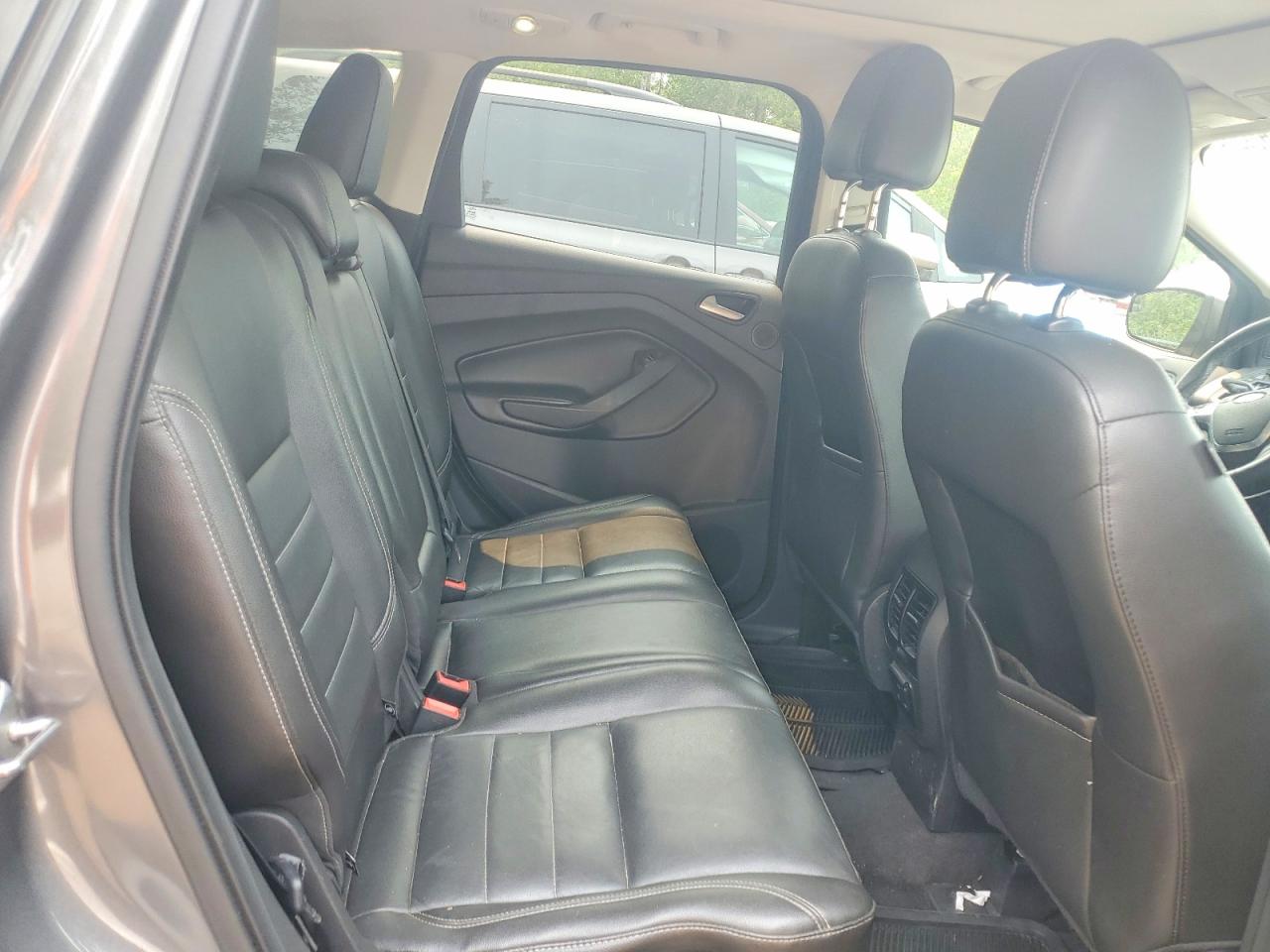 2014 Ford Escape Se Gray vin: 1FMCU0G95EUE42662