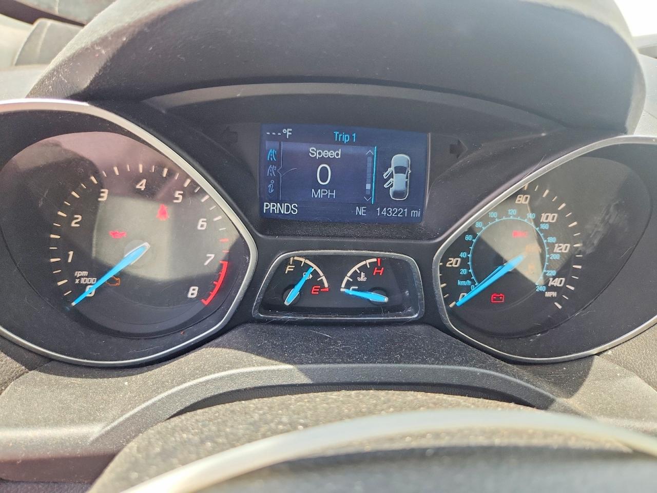 2015 Ford Escape Se Gray vin: 1FMCU0G95FUA10901