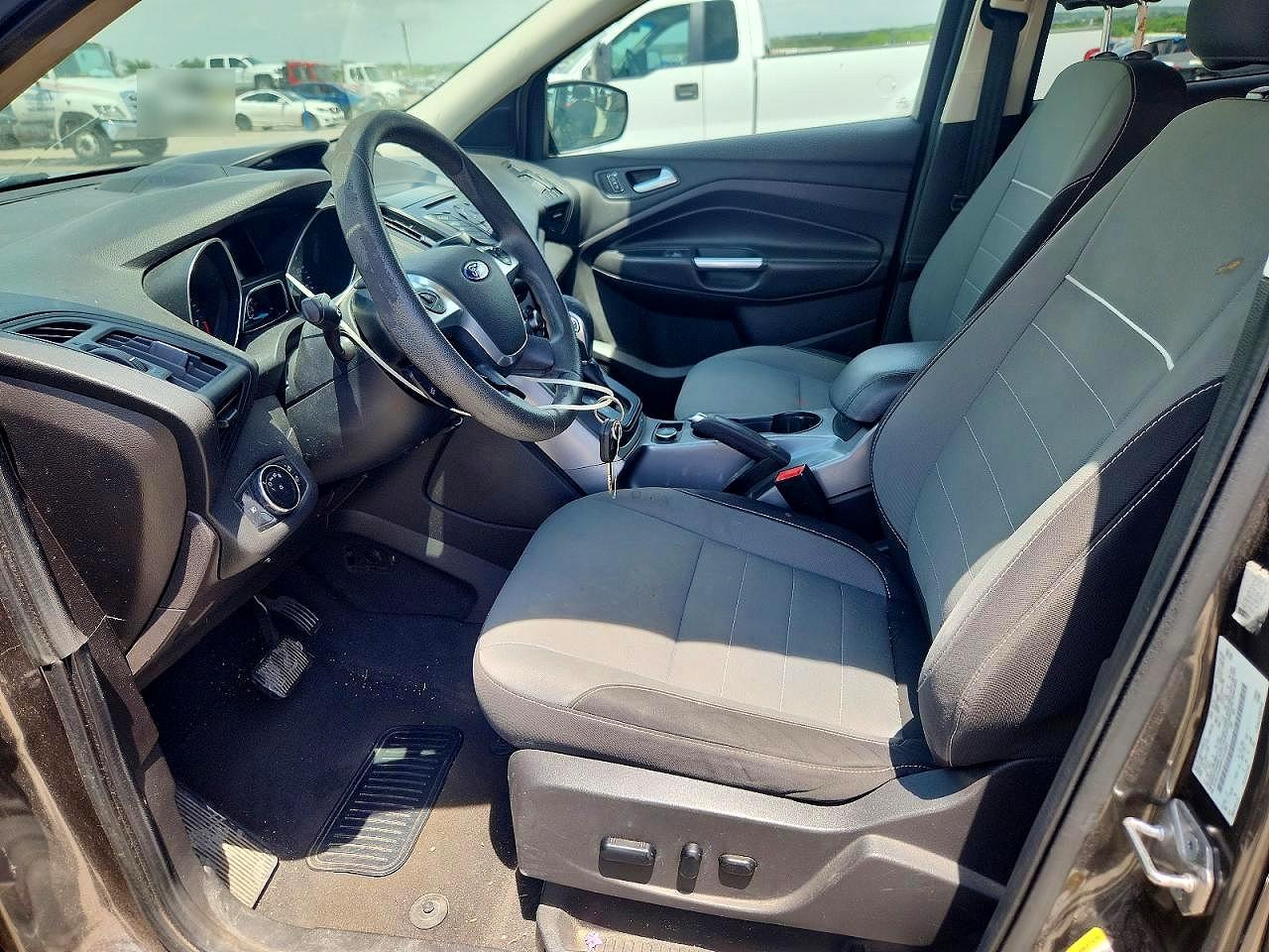 2015 Ford Escape Se Gray vin: 1FMCU0G95FUA10901