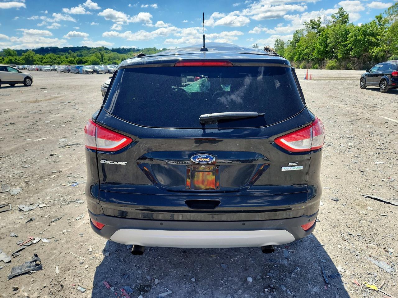 2015 Ford Escape Se Black vin: 1FMCU0G95FUA27696