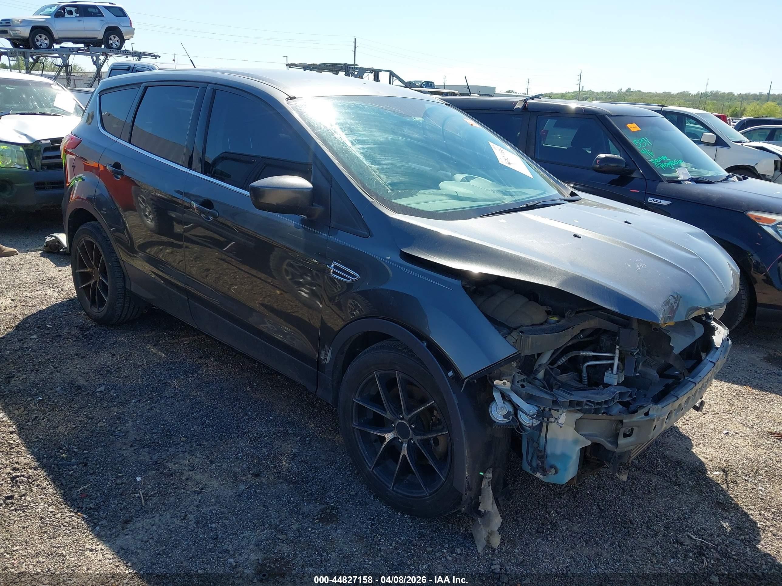2015 Ford Escape Se Black vin: 1FMCU0G95FUB18290