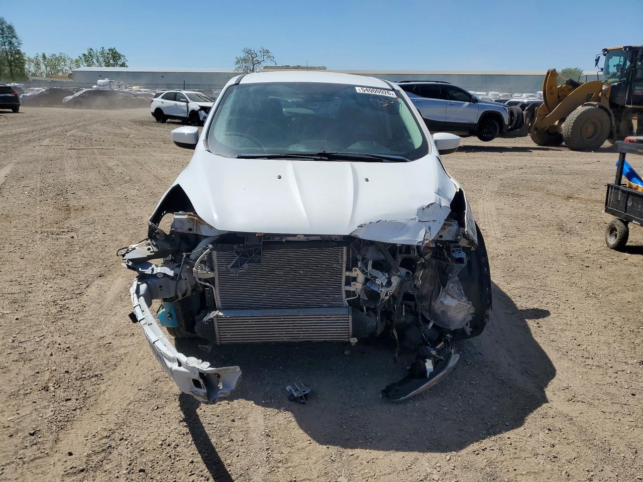 2015 Ford Escape Se White vin: 1FMCU0G95FUB76285