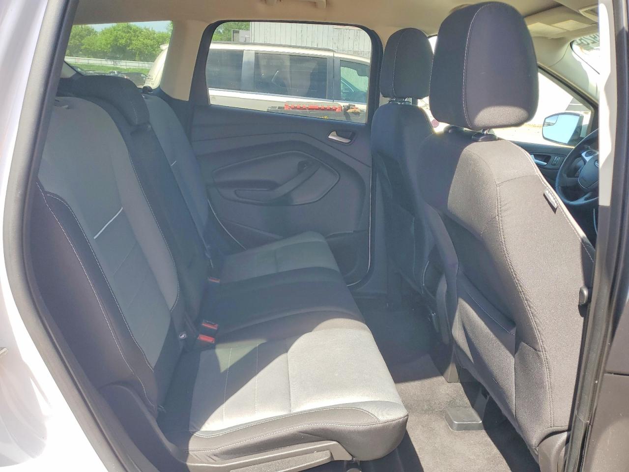 2015 Ford Escape Se White vin: 1FMCU0G95FUB76285