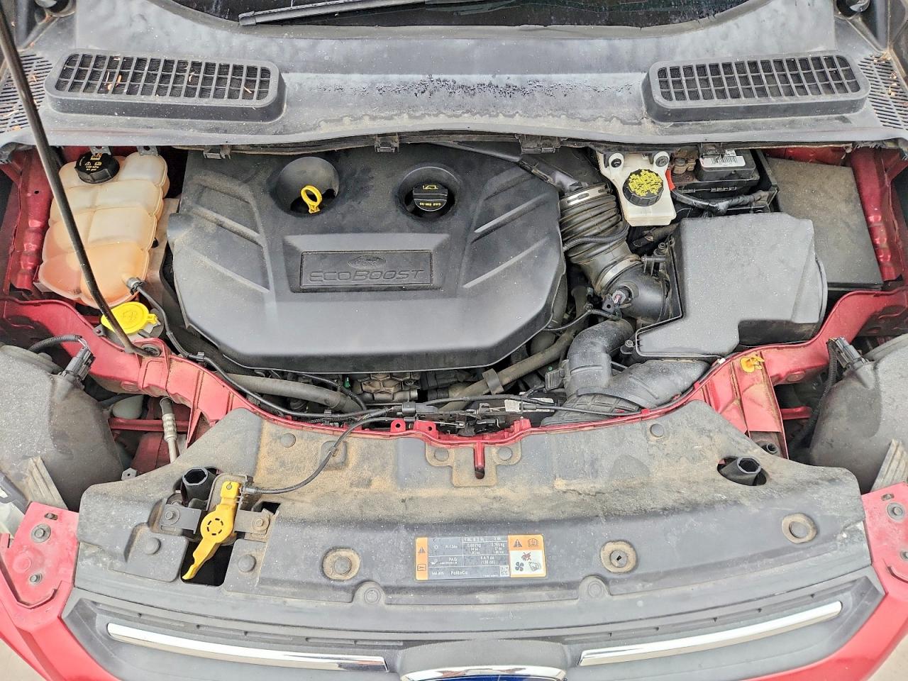 2015 Ford Escape Se Красный vin: 1FMCU0G95FUC88116