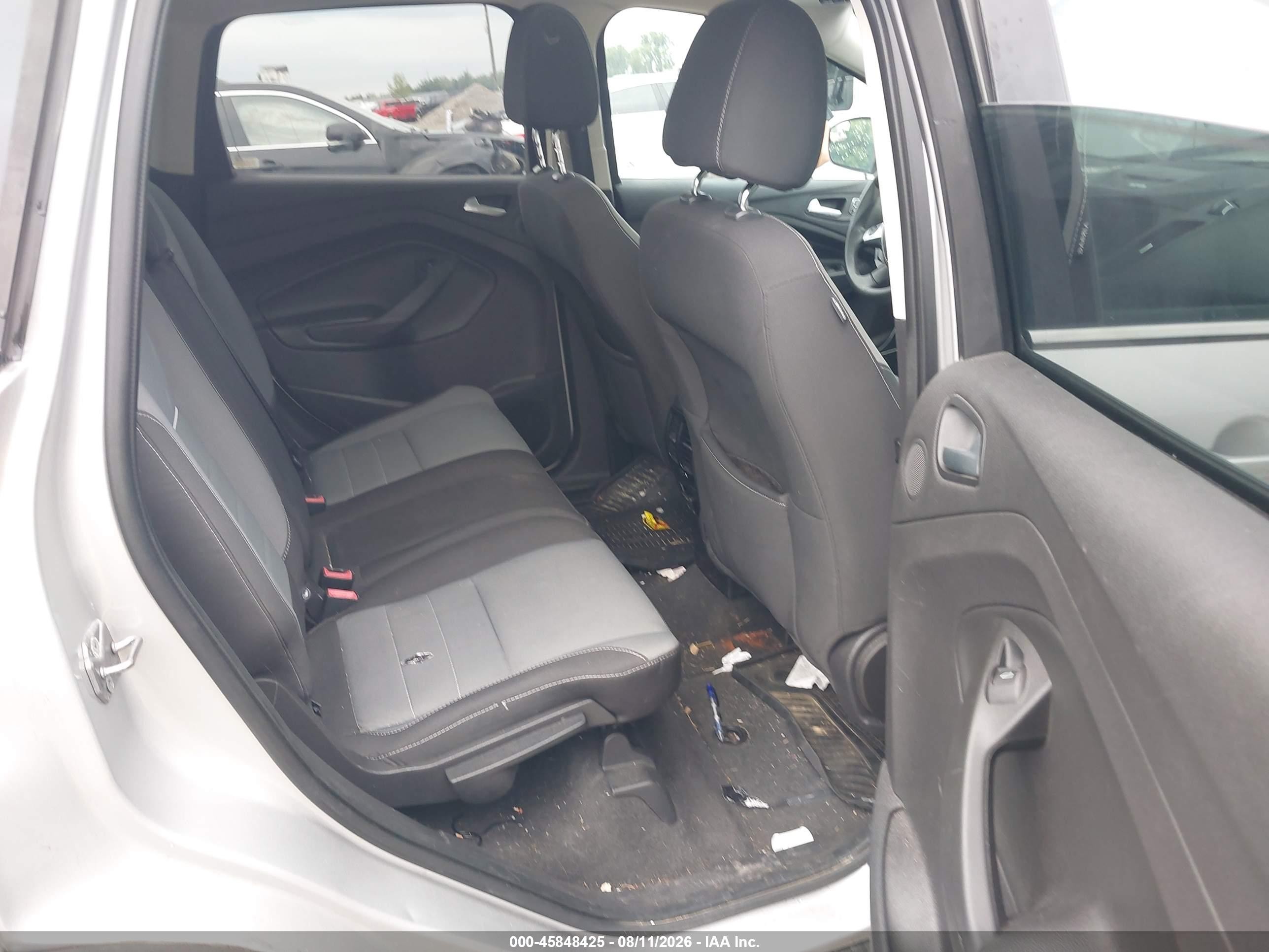 2013 Ford Escape Se Silver vin: 1FMCU0G96DUC11560