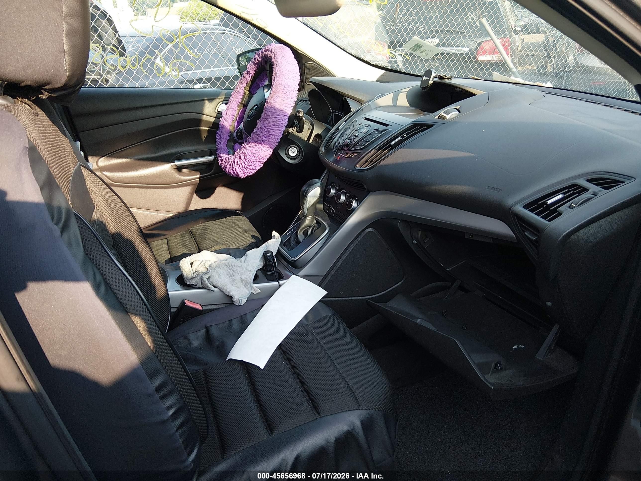 2013 Ford Escape Se Серый vin: 1FMCU0G96DUD06829