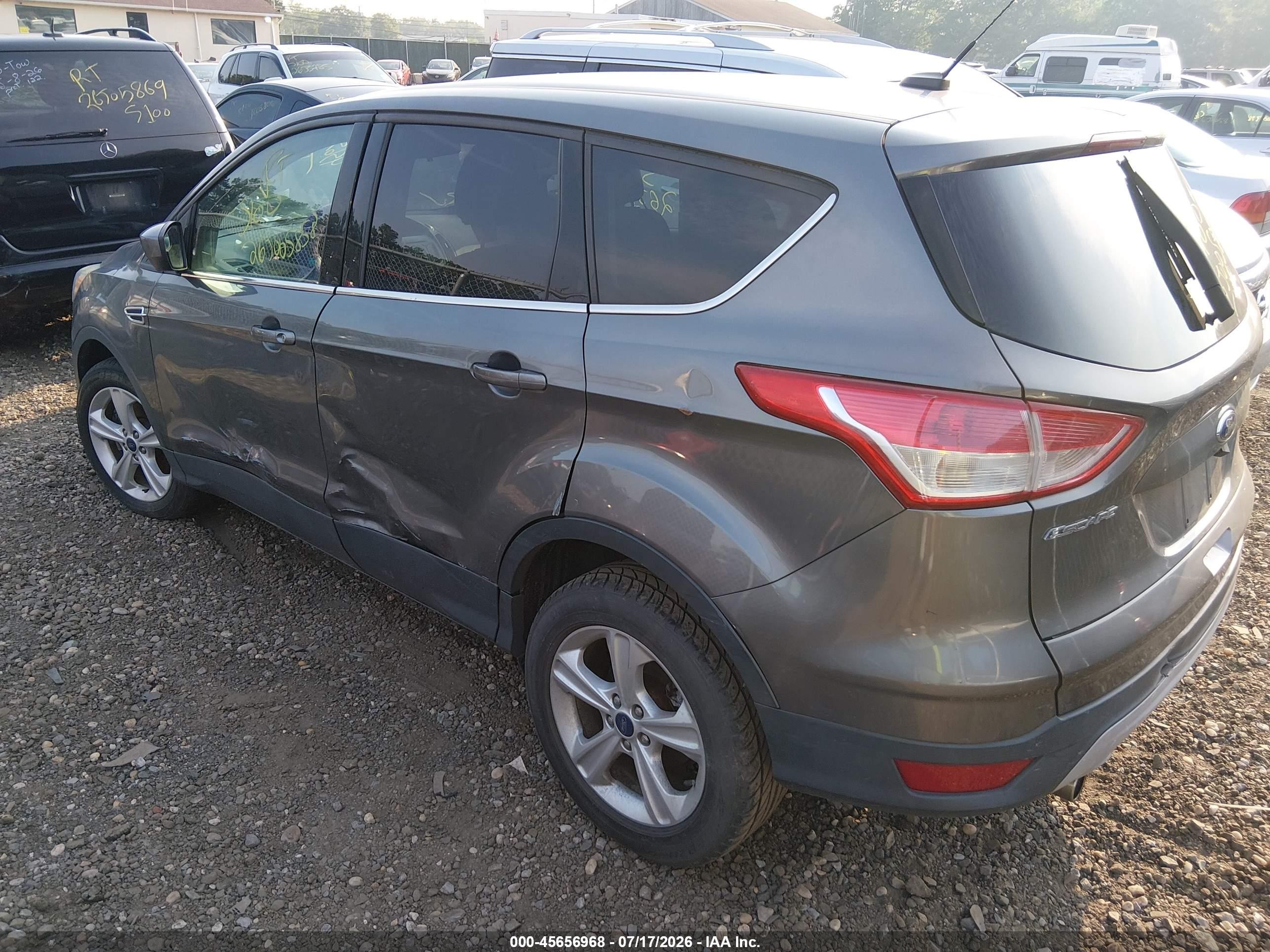 2013 Ford Escape Se Серый vin: 1FMCU0G96DUD06829
