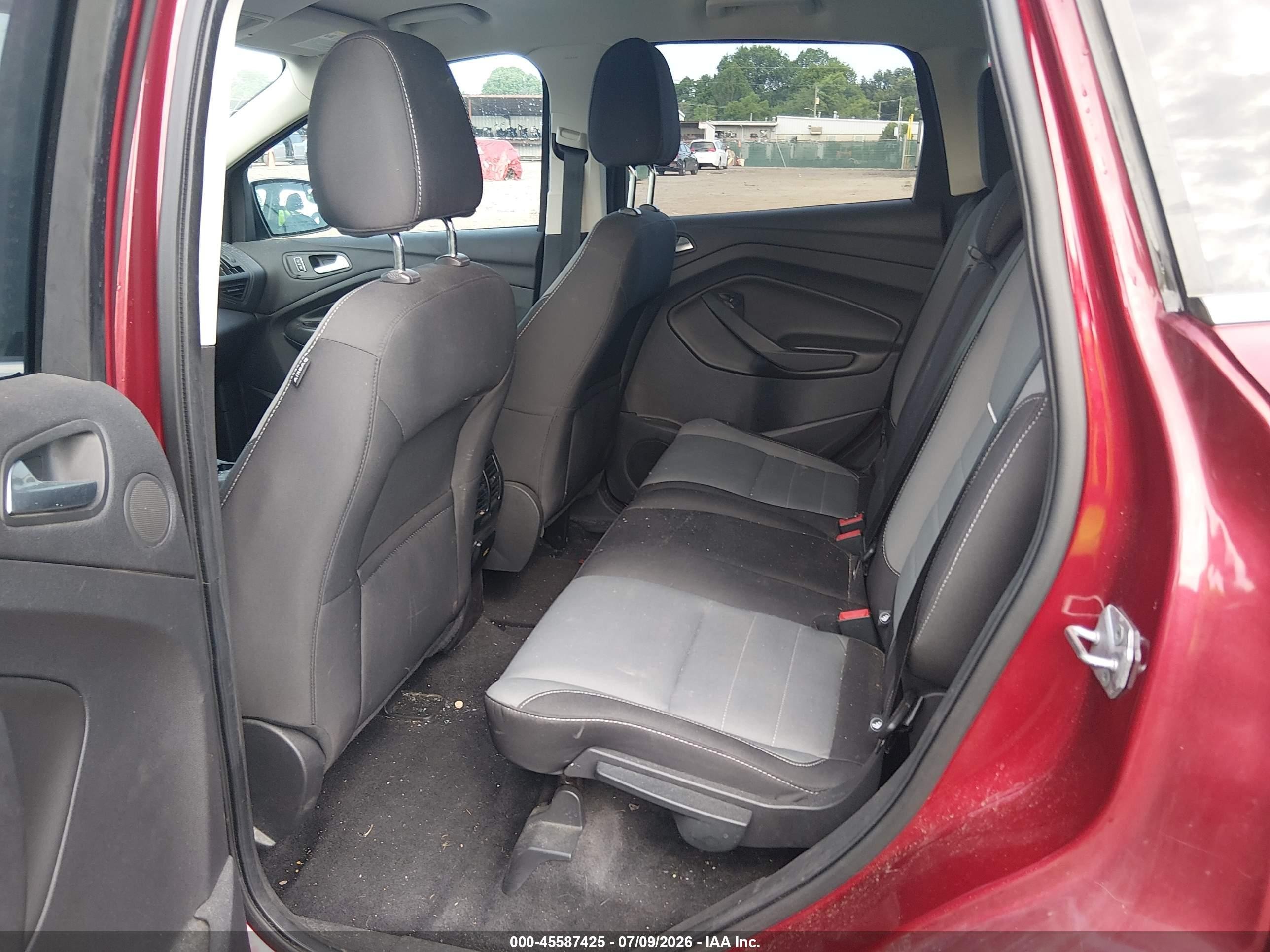 2014 Ford Escape Se Красный vin: 1FMCU0G96EUB13985