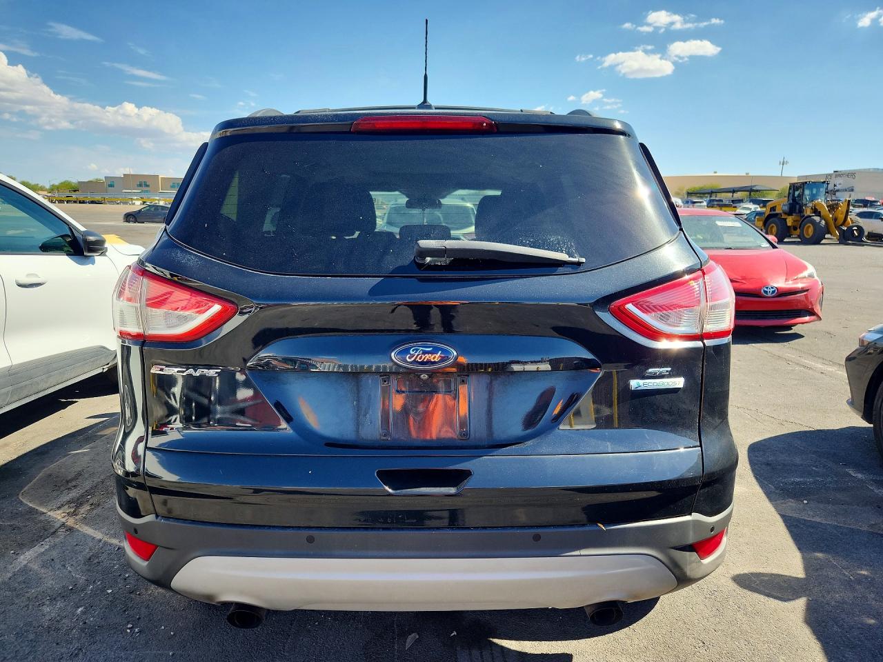2014 Ford Escape Se Черный vin: 1FMCU0G96EUB64113