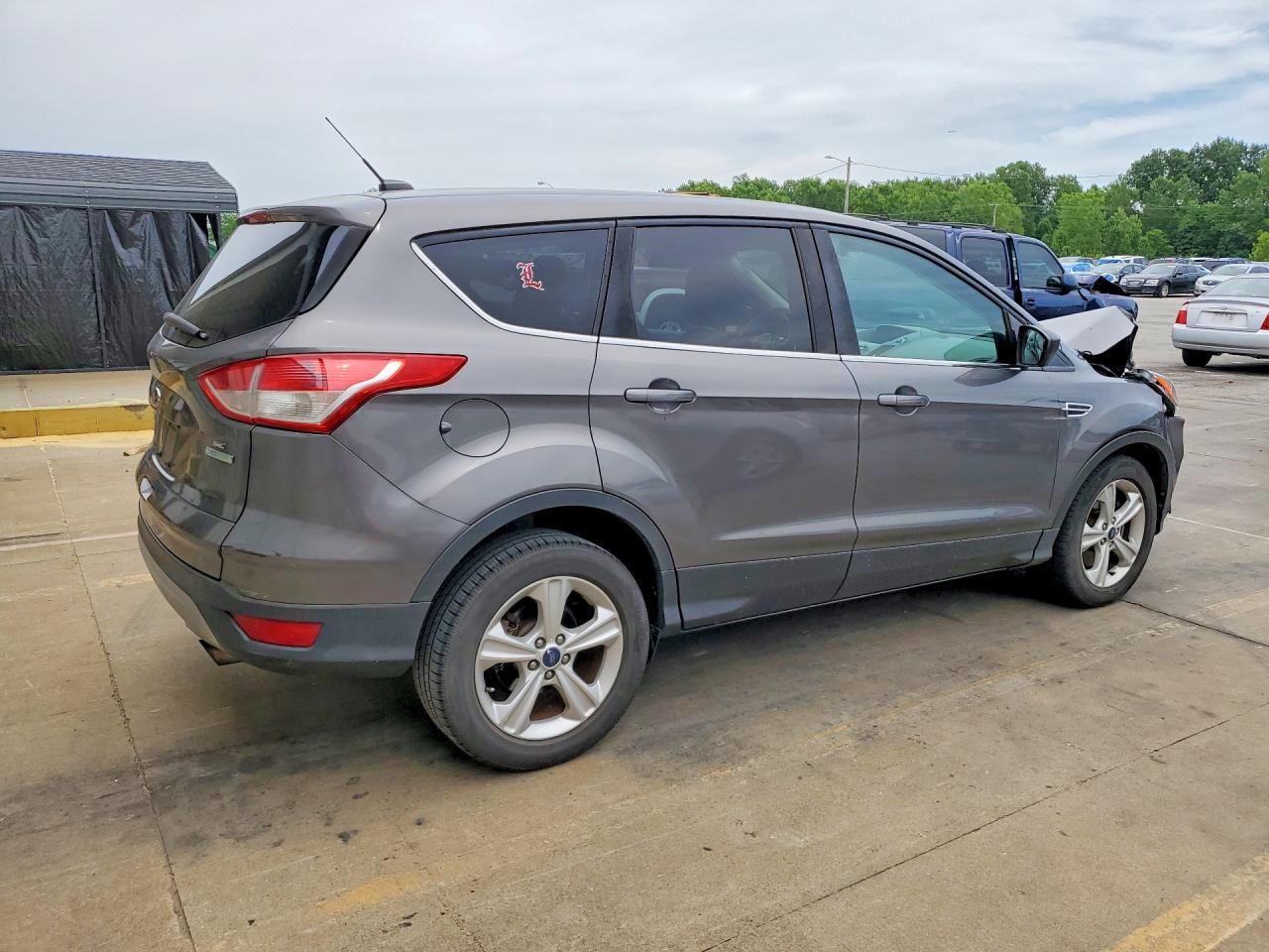 2014 Ford Escape Se Gray vin: 1FMCU0G96EUB70560