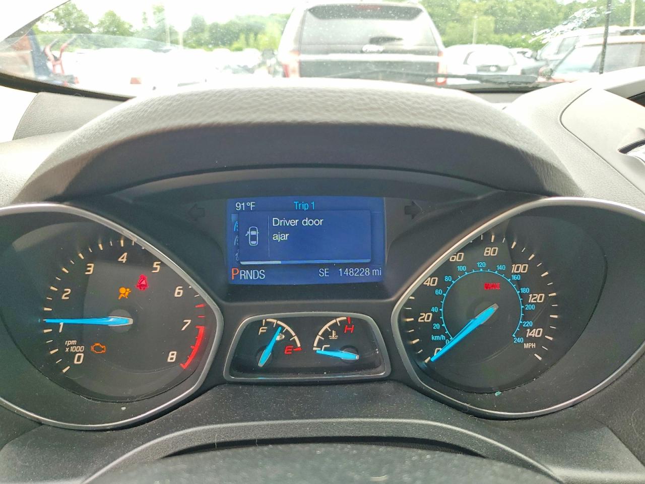 2014 Ford Escape Se Gray vin: 1FMCU0G96EUB70560