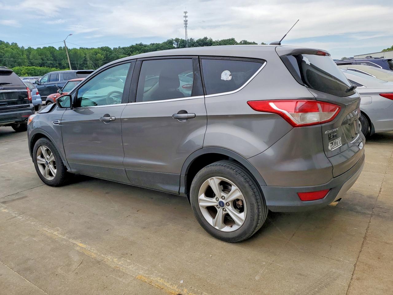 2014 Ford Escape Se Gray vin: 1FMCU0G96EUB70560