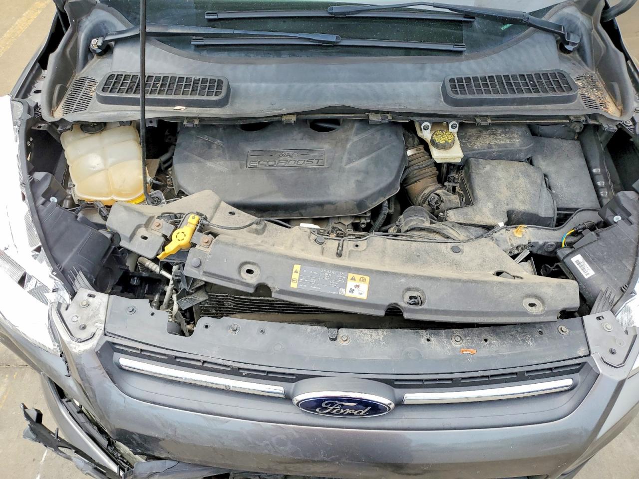 2014 Ford Escape Se Gray vin: 1FMCU0G96EUB70560
