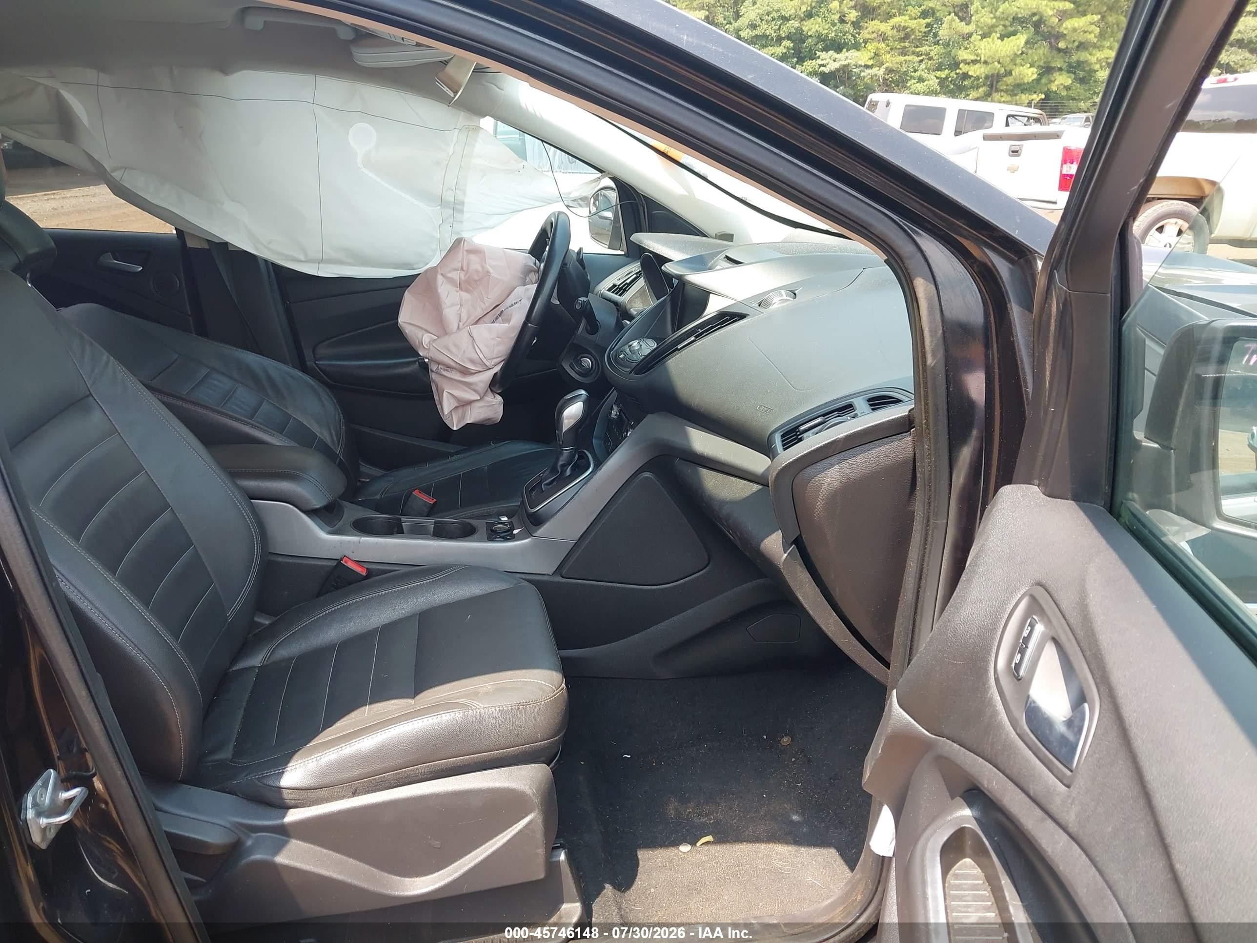 2014 Ford Escape Se Black vin: 1FMCU0G96EUB70770