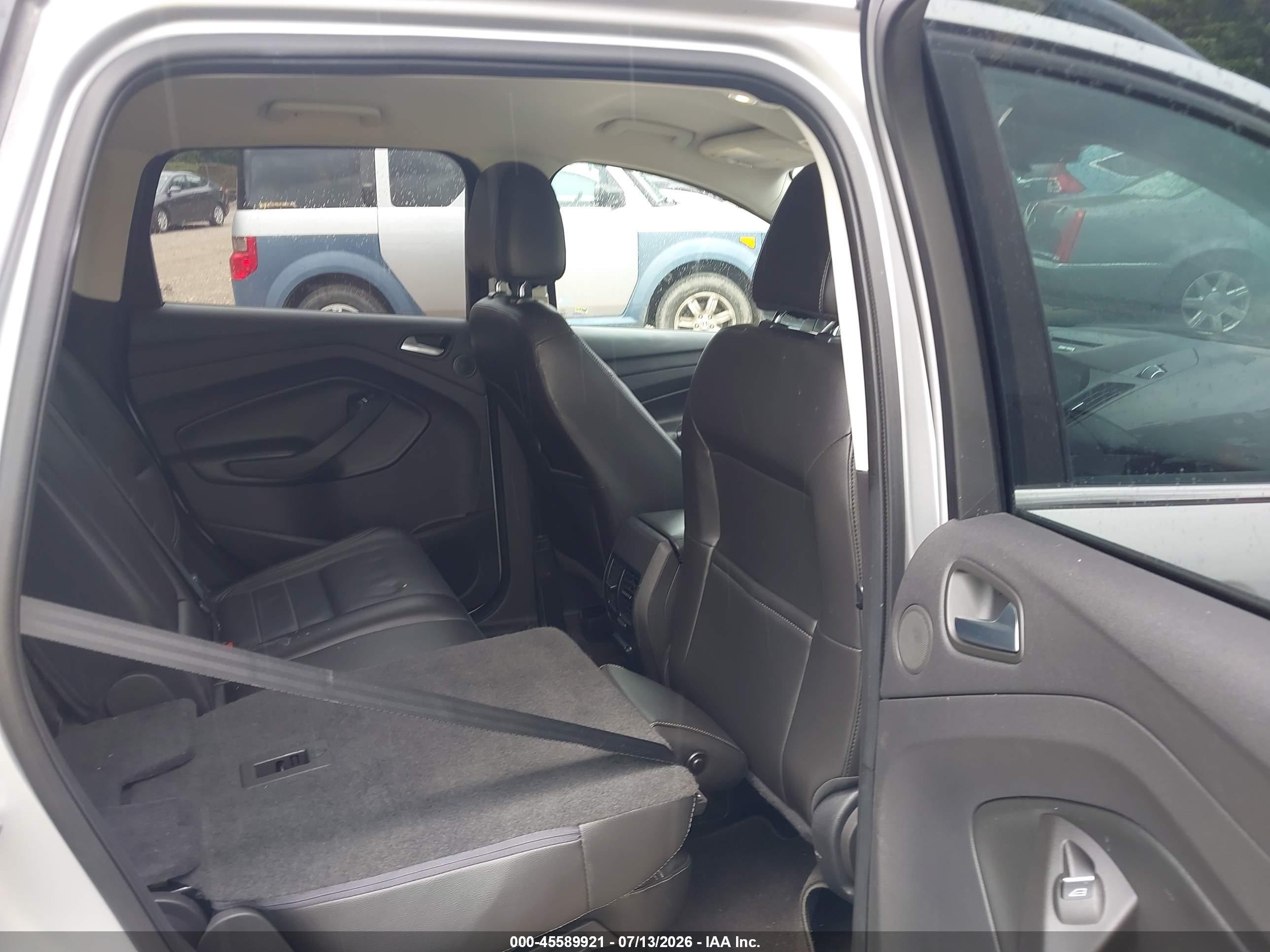 2014 Ford Escape Se Silver vin: 1FMCU0G96EUC64566