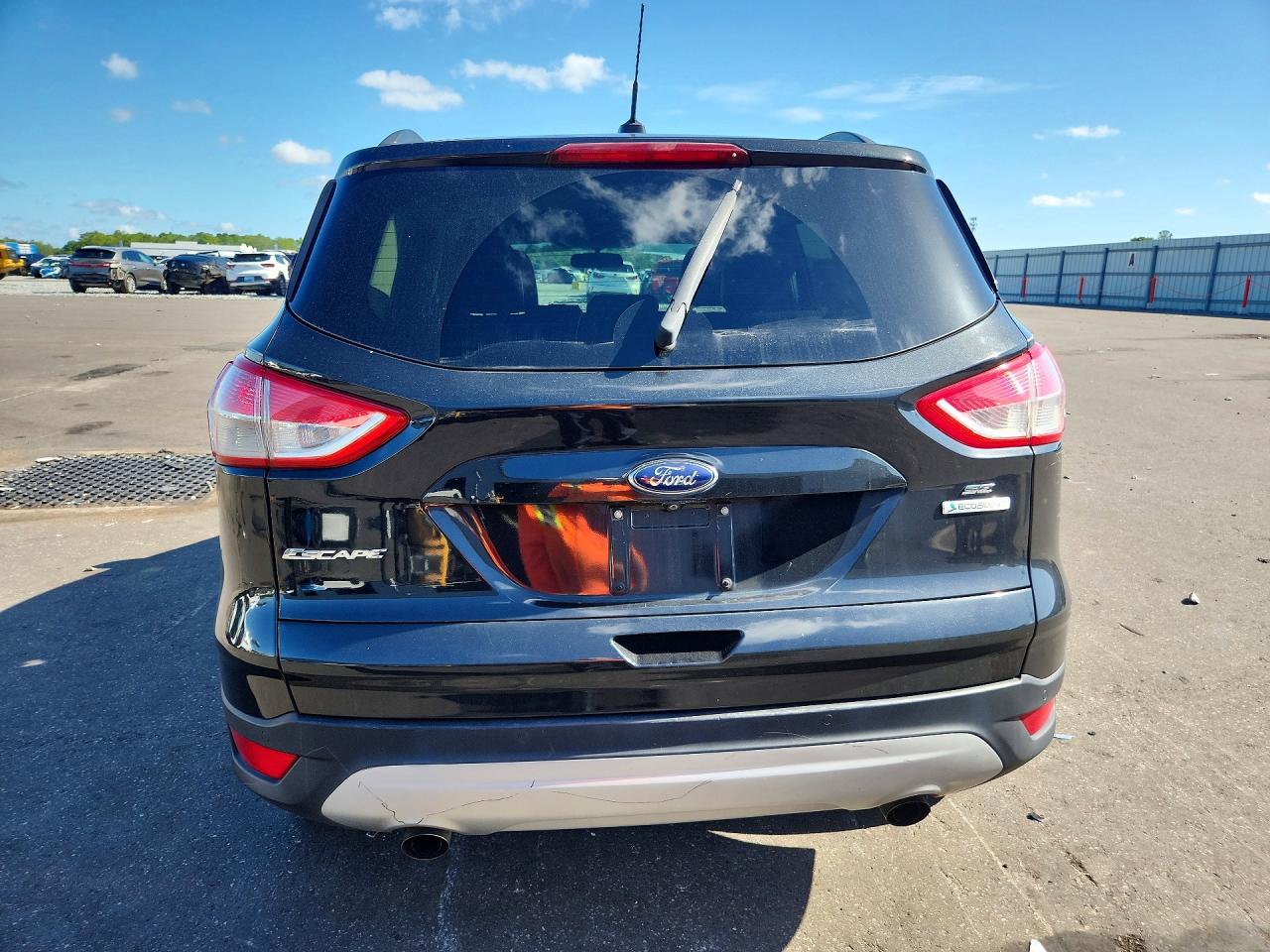 2014 Ford Escape Se Black vin: 1FMCU0G96EUC73171