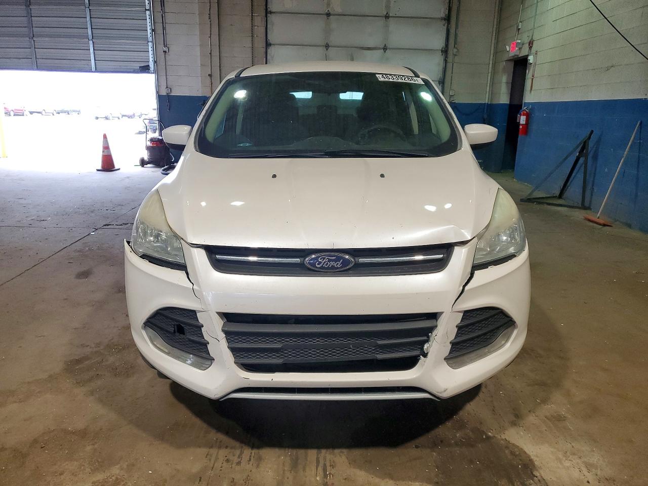 2014 Ford Escape Se White vin: 1FMCU0G96EUD15810