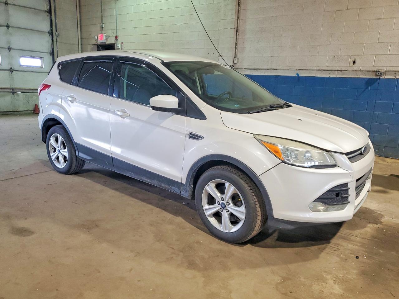 2014 Ford Escape Se White vin: 1FMCU0G96EUD15810
