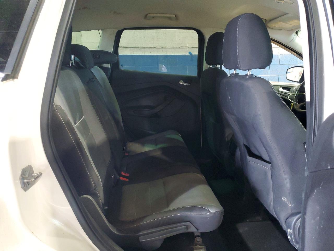 2014 Ford Escape Se White vin: 1FMCU0G96EUD15810