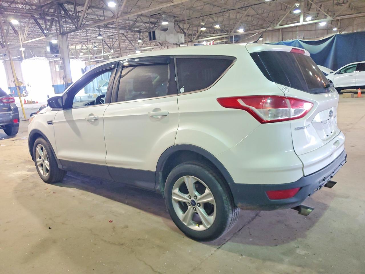 2014 Ford Escape Se White vin: 1FMCU0G96EUD15810